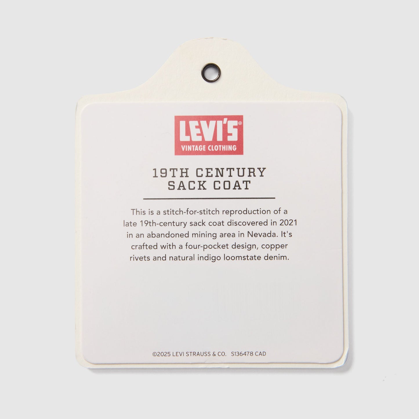 Levi's® Vintage Clothing Men's 19th Century Sack Coat