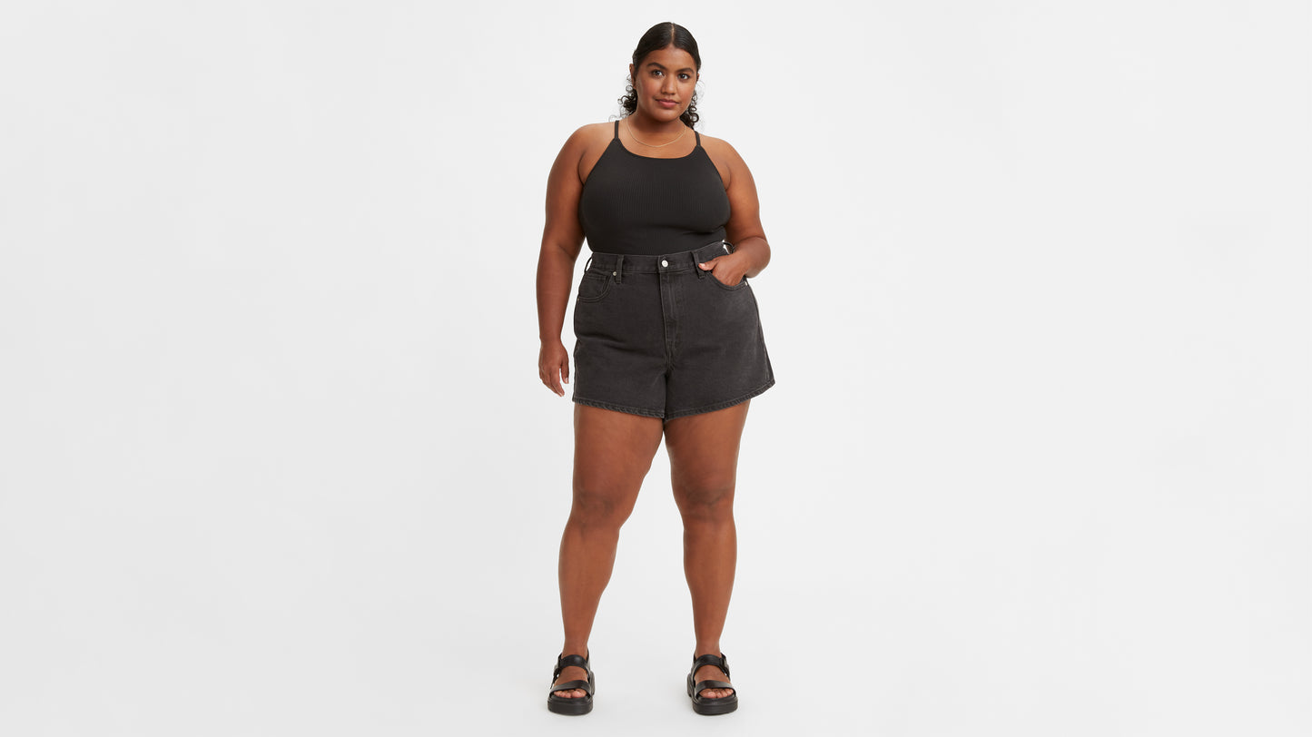 Levi's® Women's High-Waisted Mom Shorts (Plus Size)