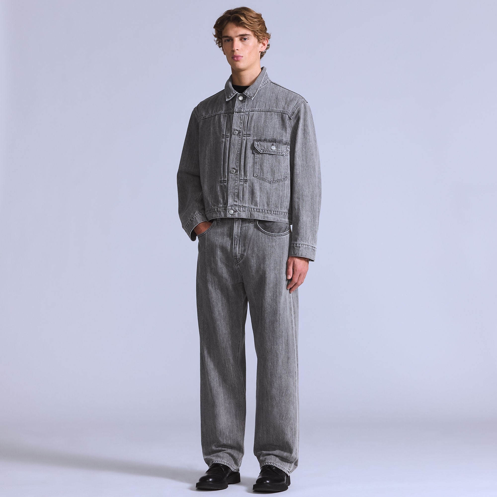 パンツ Levi's BLUETAB MARKER LOOSE 501 LVC BLUETAB™ MARKER LOOSE ジーンズ ミディアムインディゴ – リーバイス