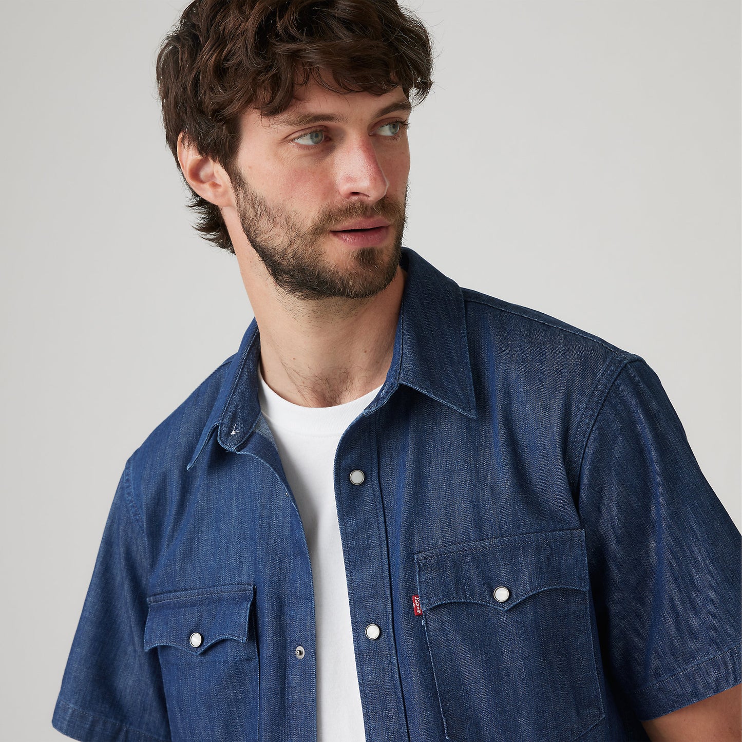 Levi's® Men's Short-Sleeve Relaxed Fit Western Shirt