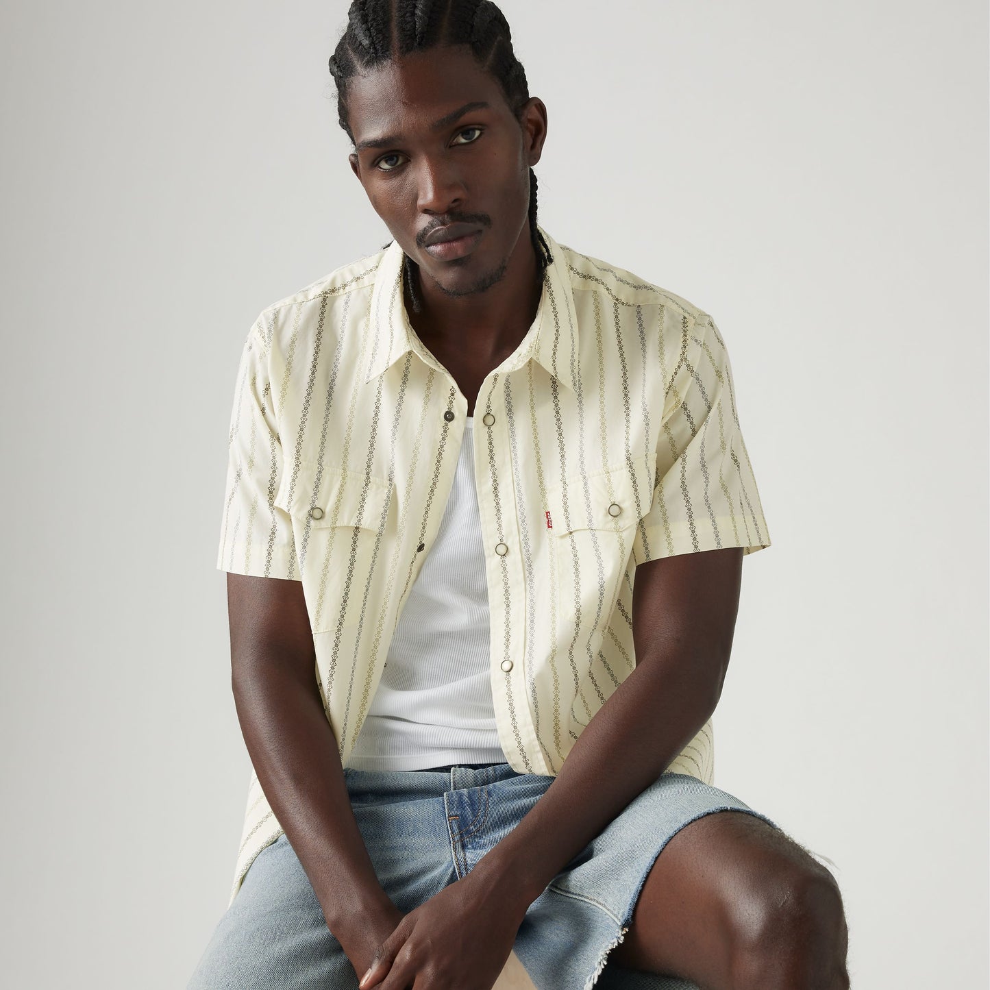 Levi's® Men's Short-Sleeve Relaxed Fit Western Shirt