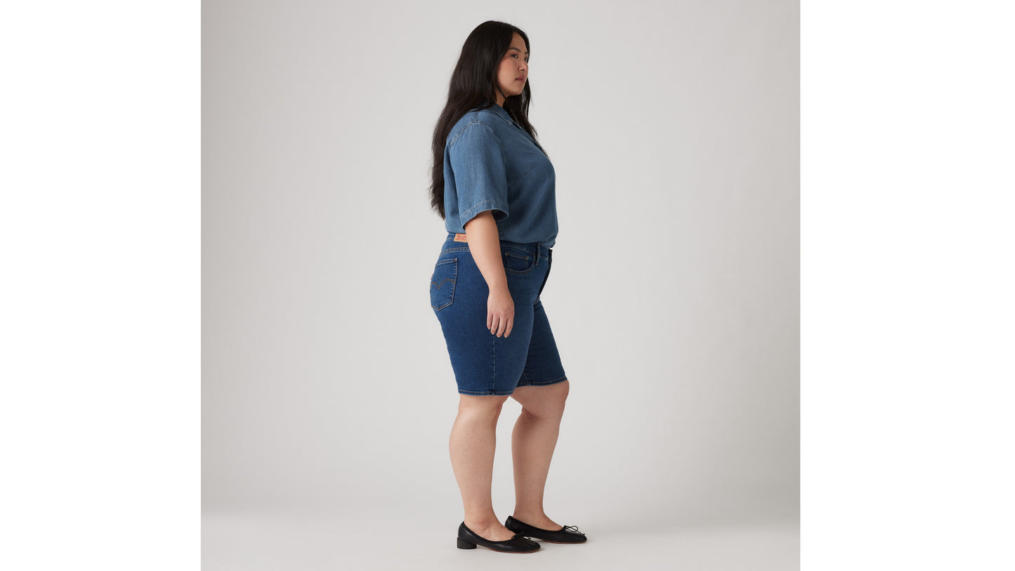 Levi's® Women's Shaping Bermuda Shorts (Plus Size)