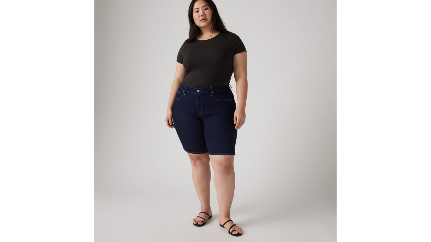 Levi's® Women's Shaping Bermuda Shorts (Plus Size)