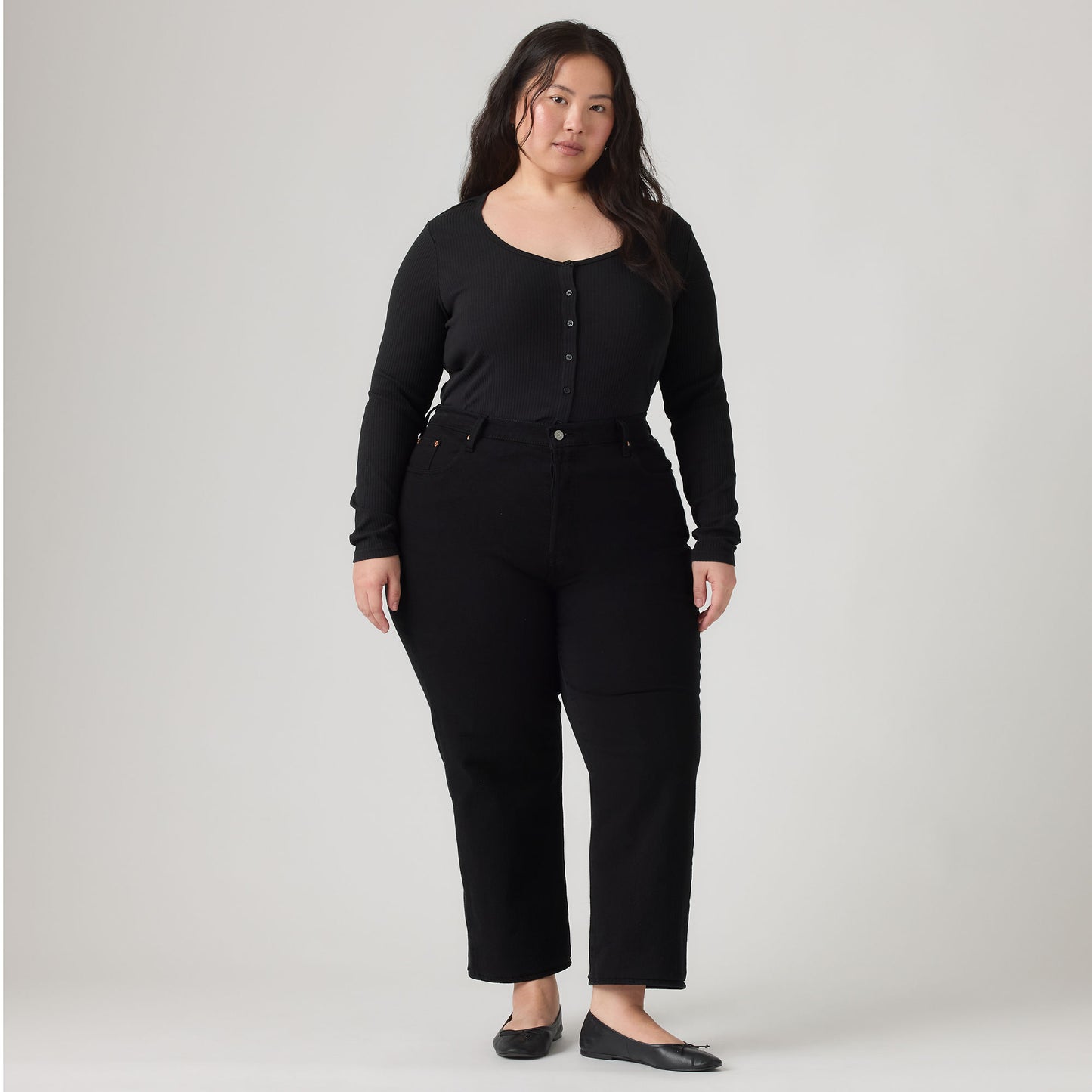 Levi's® Women's Austen Button-Up Long-Sleeve Top (Plus Size)