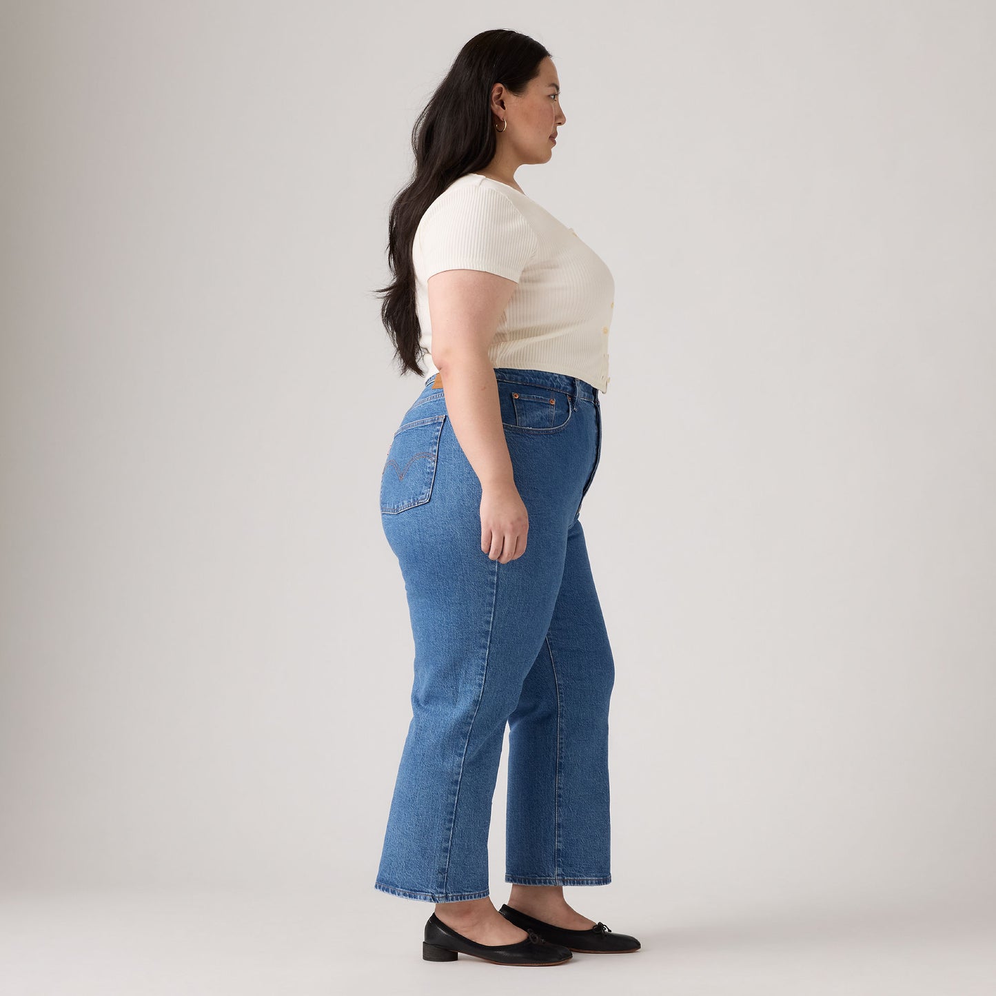 Levi’s® Women's Ribcage Straight Ankle Jeans (Plus Size)
