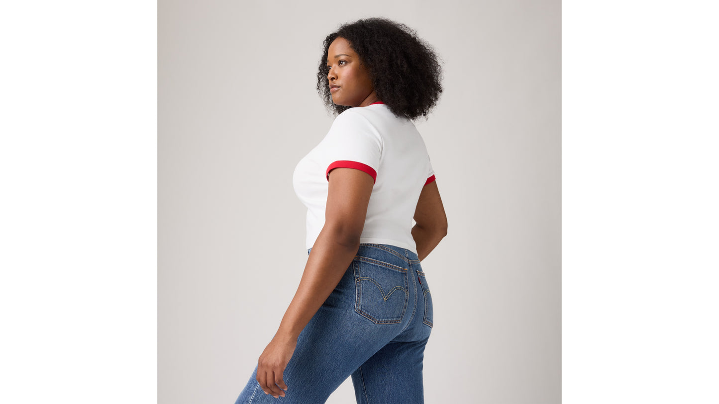 Beyoncé X Levi’s® Graphic Essential Sporty Ringer Tee