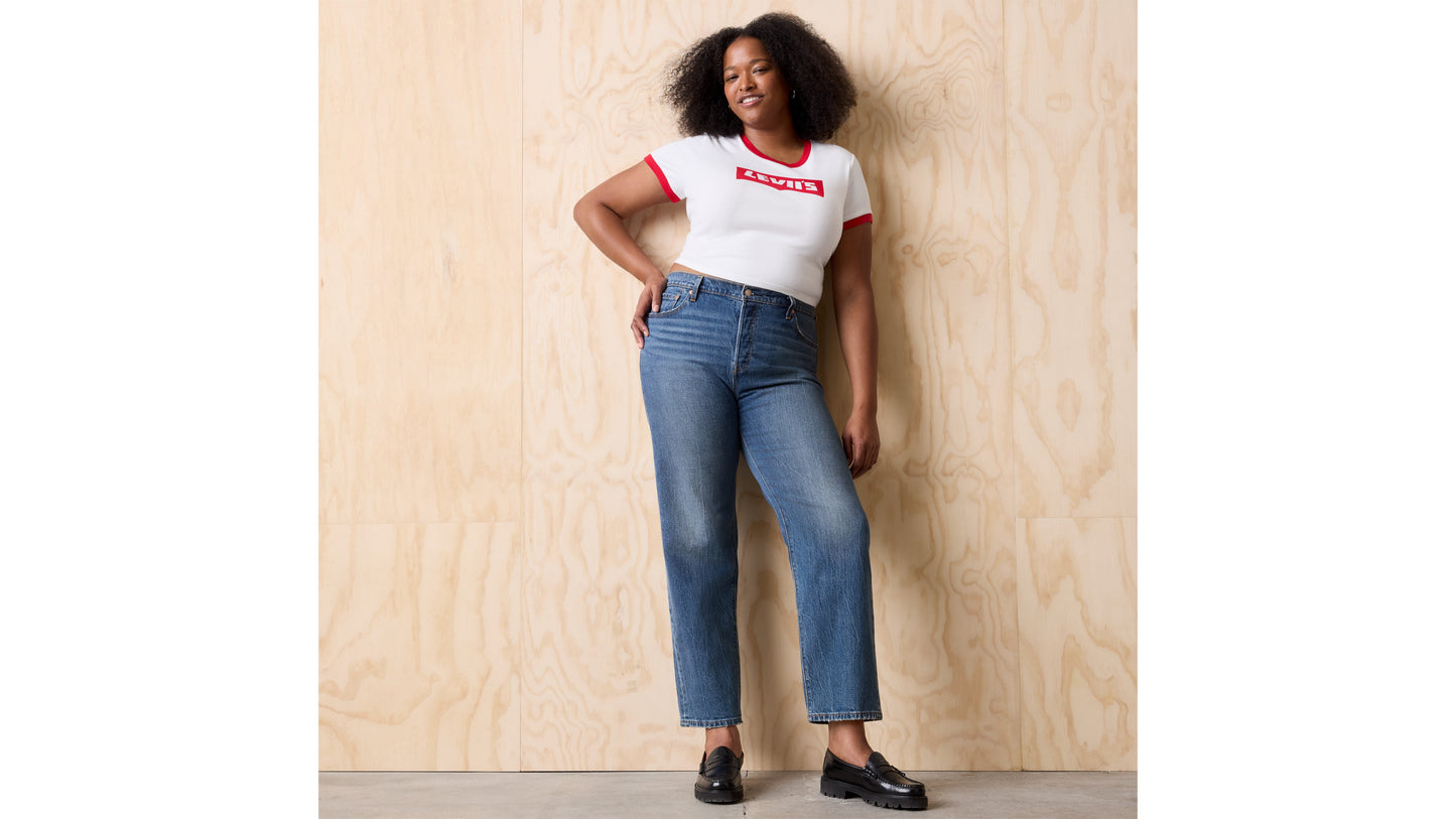 Beyoncé X Levi’s® Graphic Essential Sporty Ringer Tee