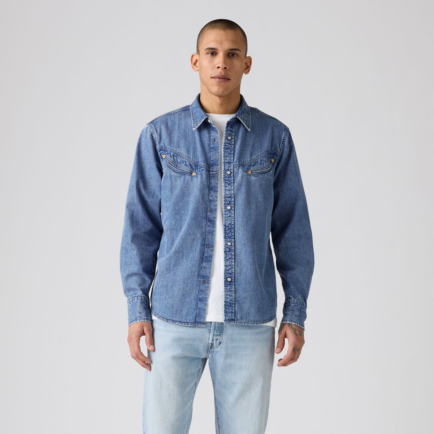 Levi's® Men's Smiley Western Shirt