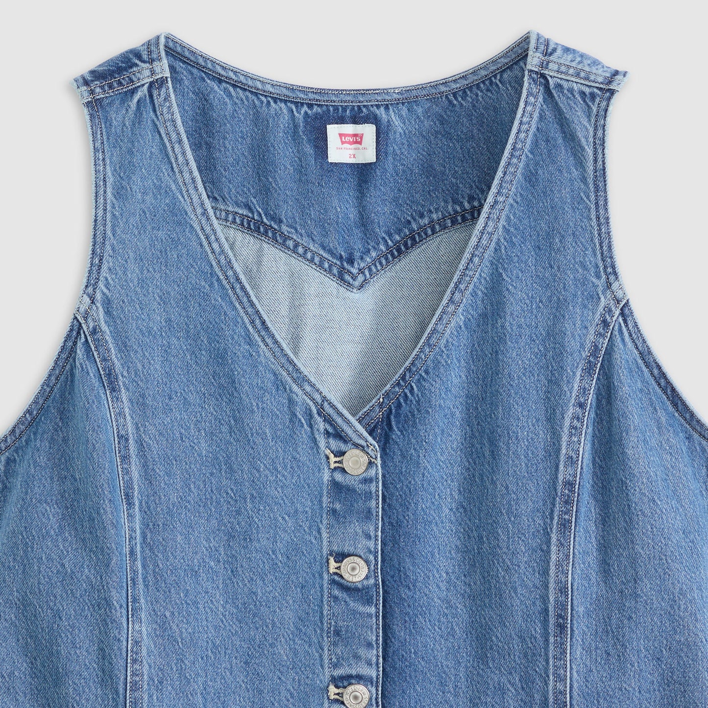 Levi's® Women's Vianna Vest Dress (Plus Size)