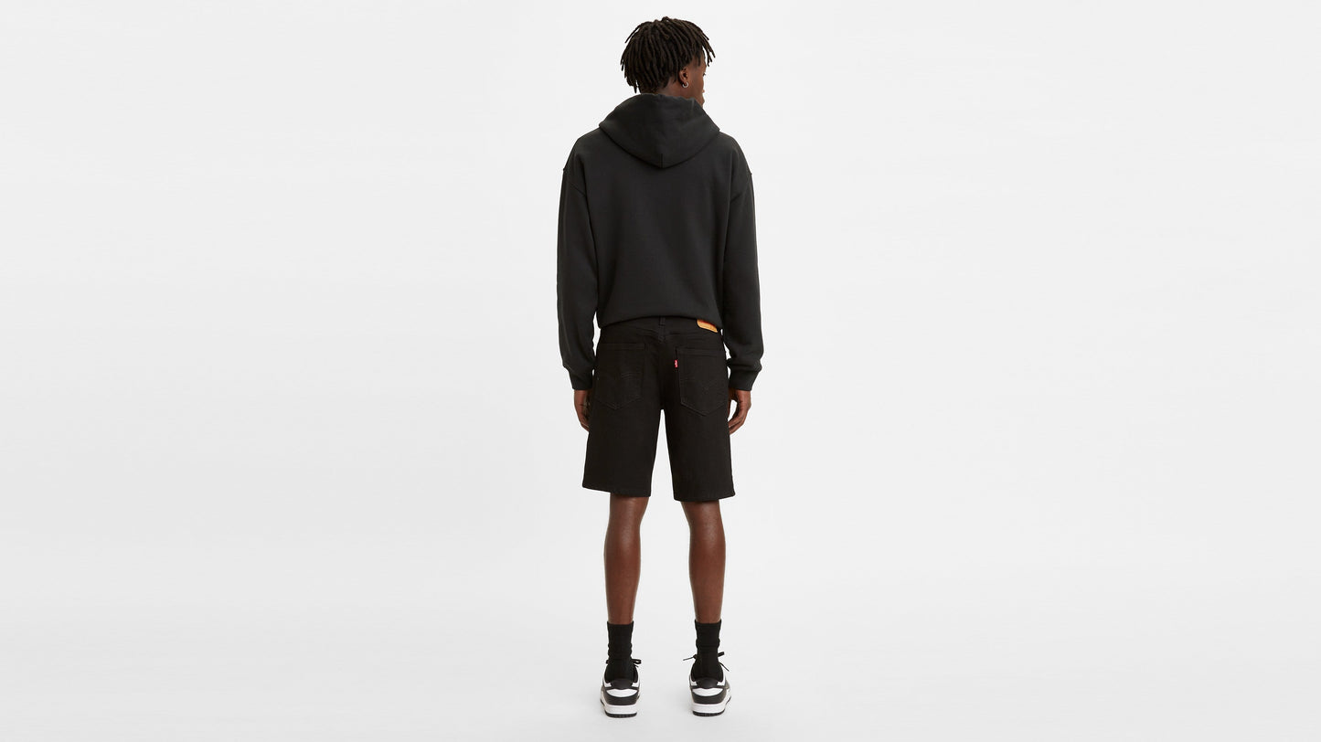 Levi’s Men’s 405 Standard Shorts, Back View, Relaxed Fit, Black