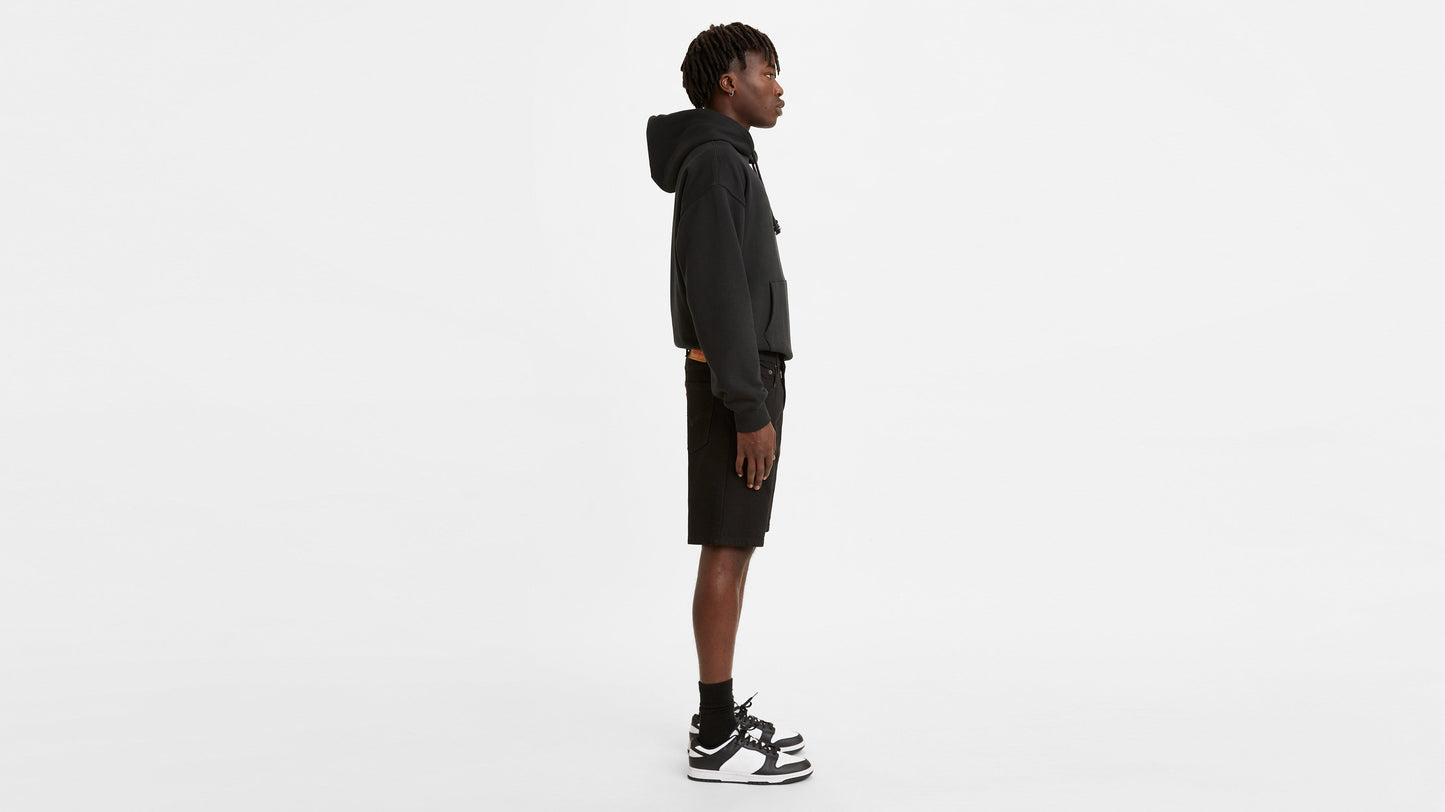 Levi’s Men’s 405 Standard Shorts, Side View, Casual Fit, Black