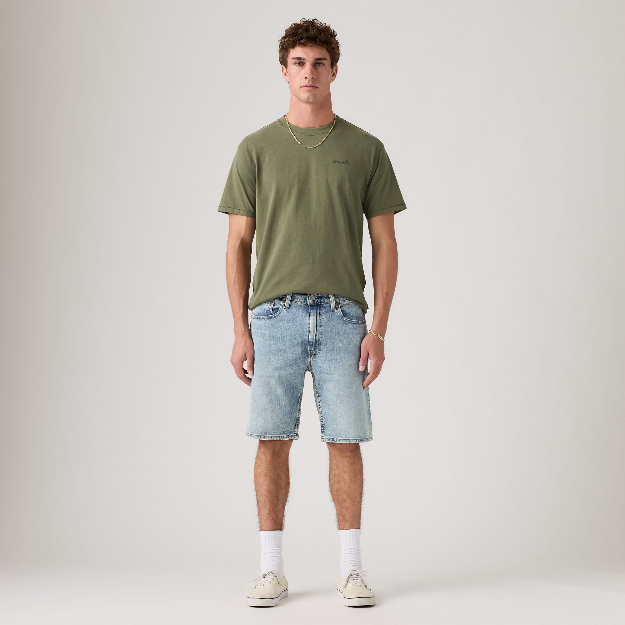 Men's 405 Standard Shorts In Light Indigo Buy Now