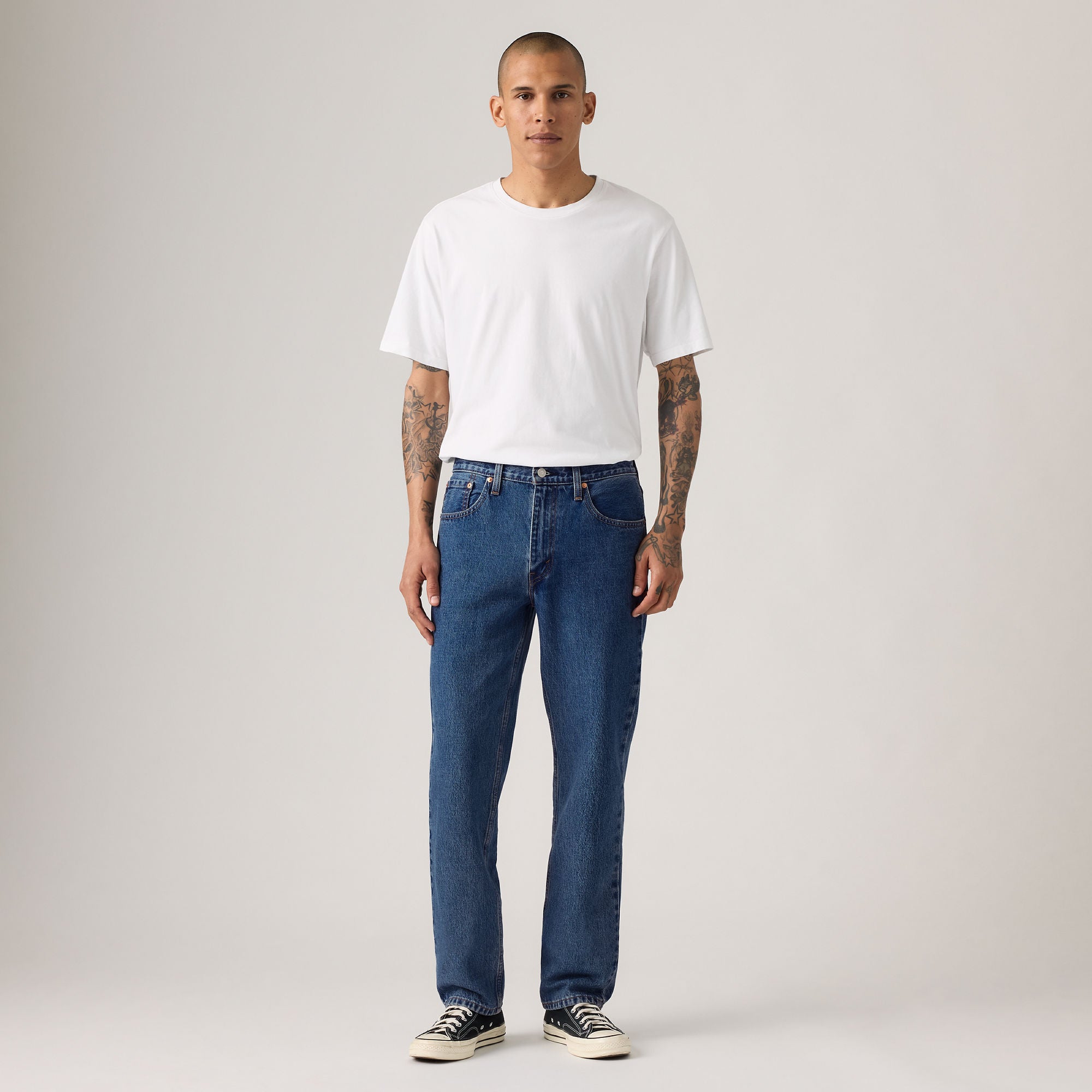 516™ Straight Jeans – Slightly Slim Fit in Dark Stonewash