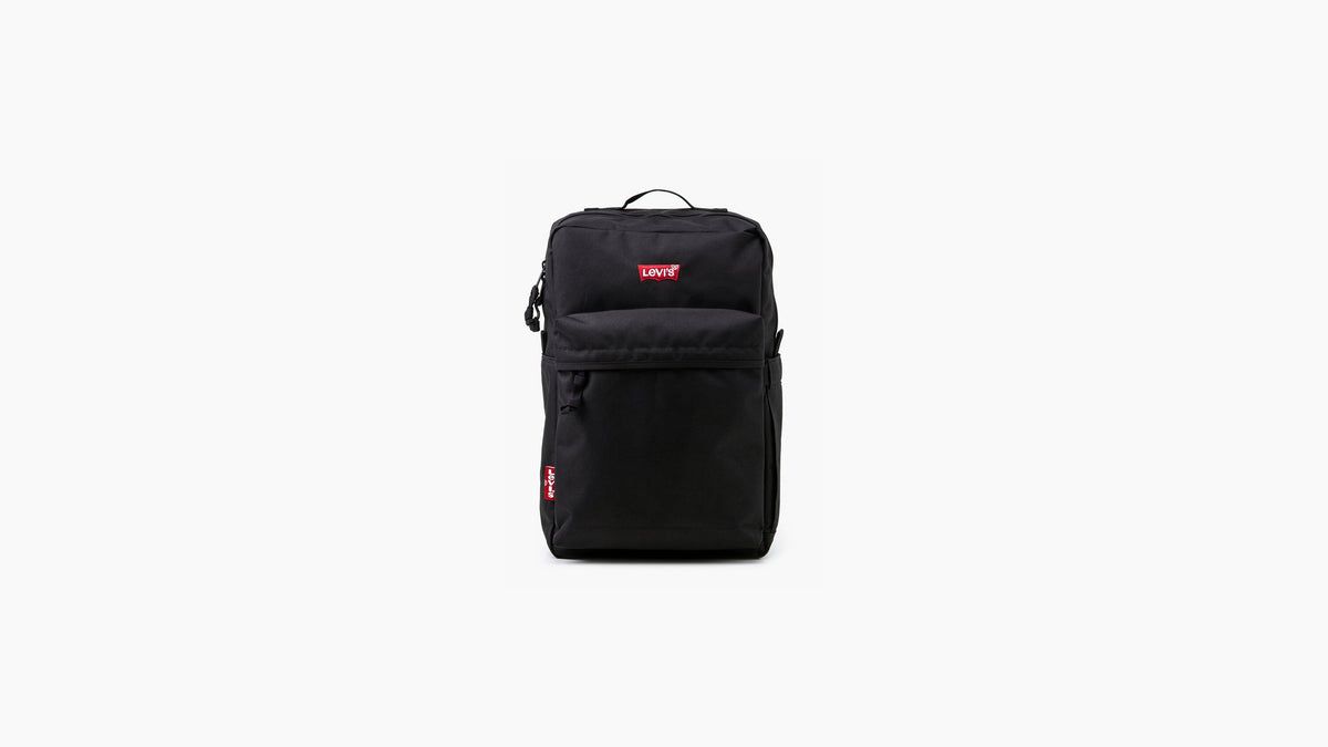 Black backpack featuring Levi's branding