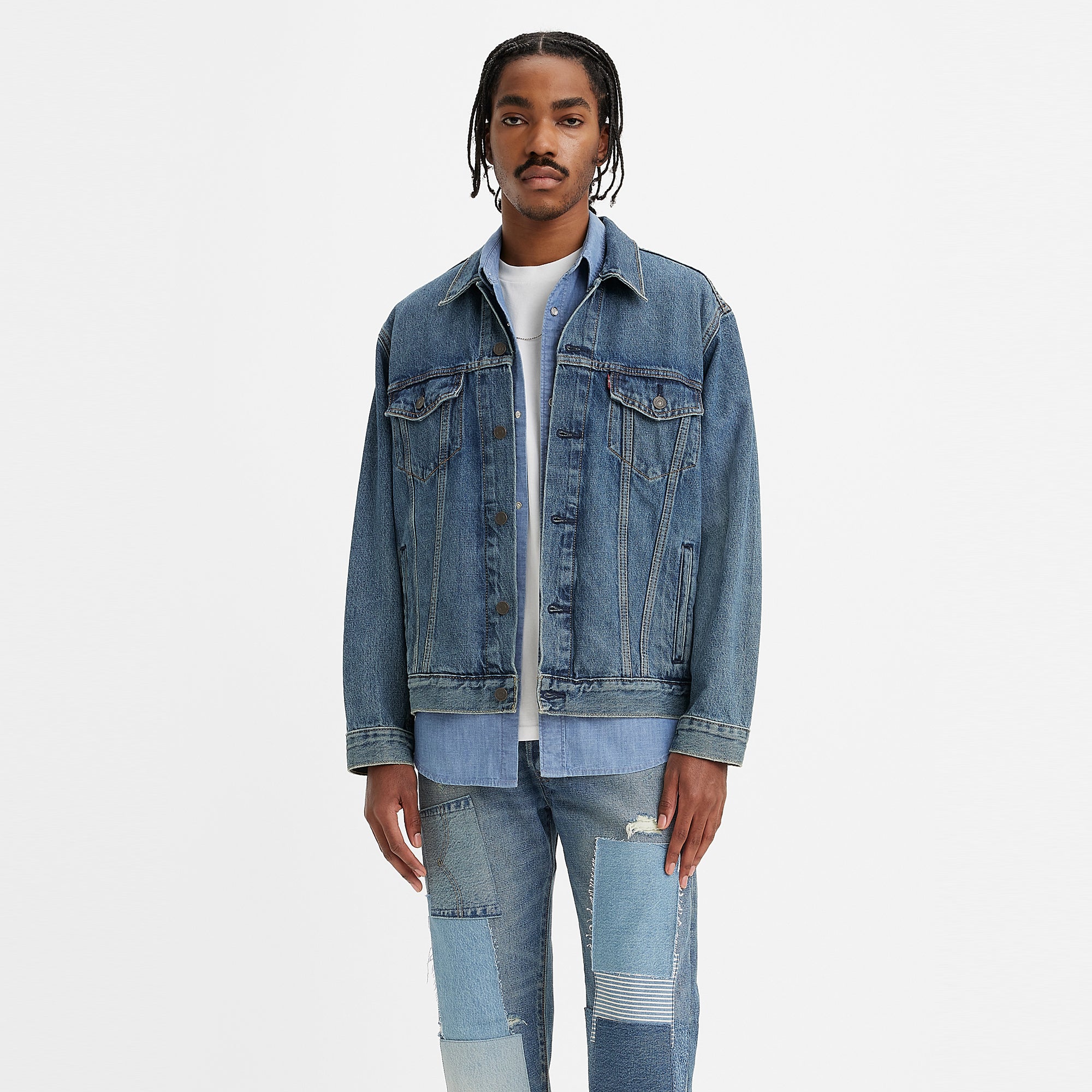 Levis Blue Denim Jacket For Men Jean Jacket Levi's Light