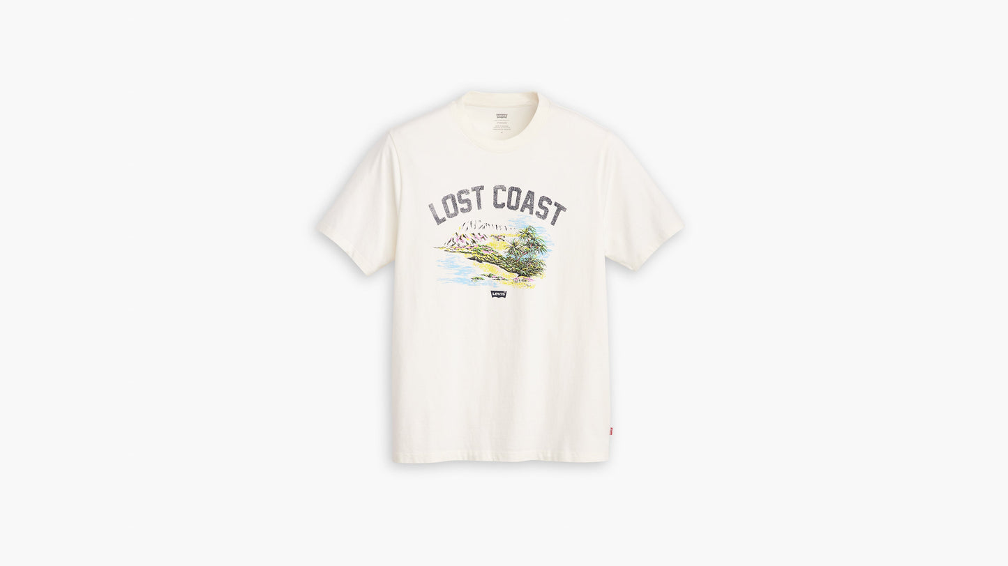 Short-sleeve tee featuring tropical Levi’s design