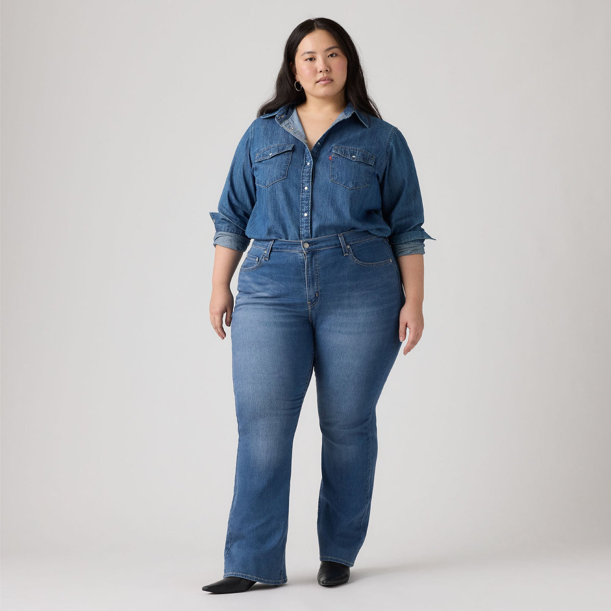 Levi's® Women's 725 High-Rise Bootcut Jeans (Plus Size)