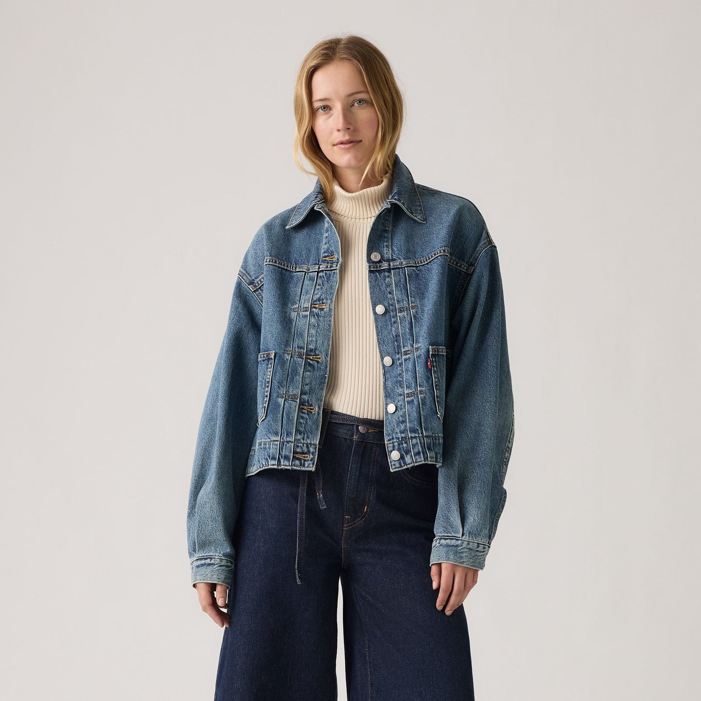 Levi's® Women's Balloon Sleeve Trucker Jacket