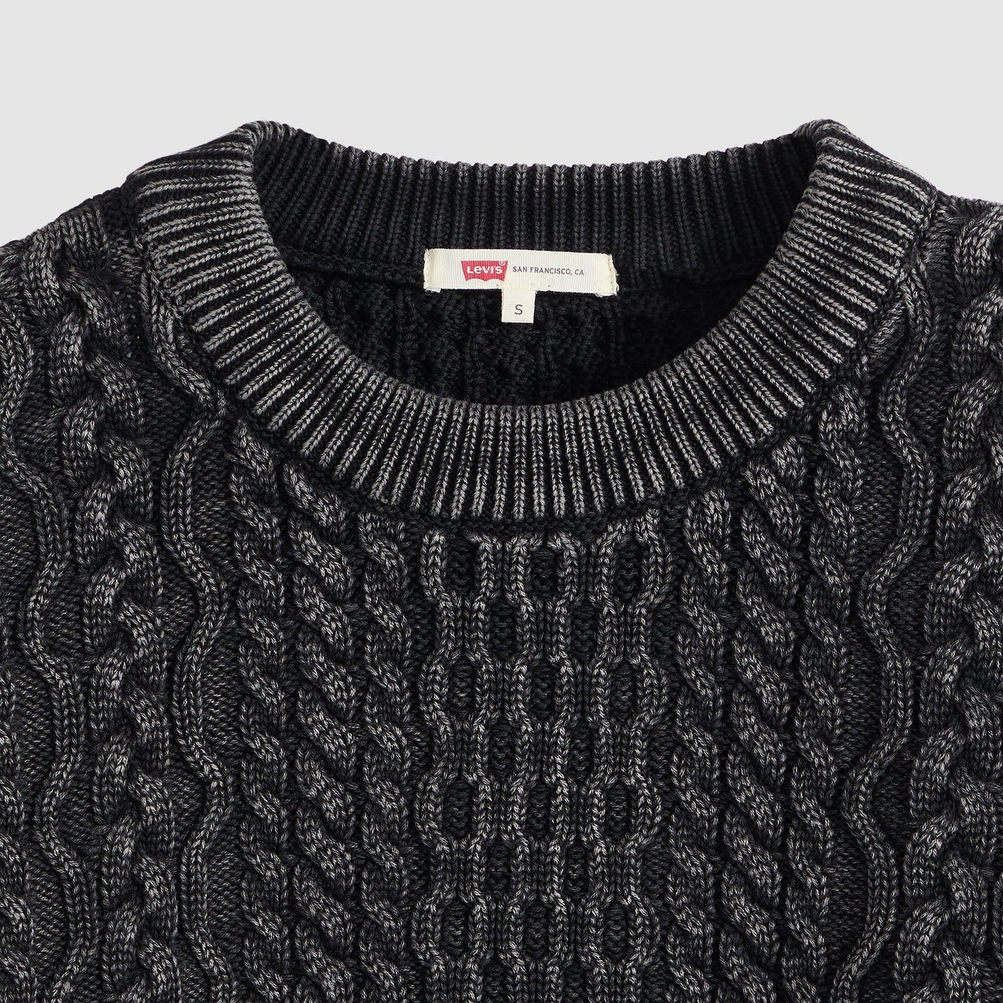 Levi's® Women's Leilah Cable Crewneck Sweater
