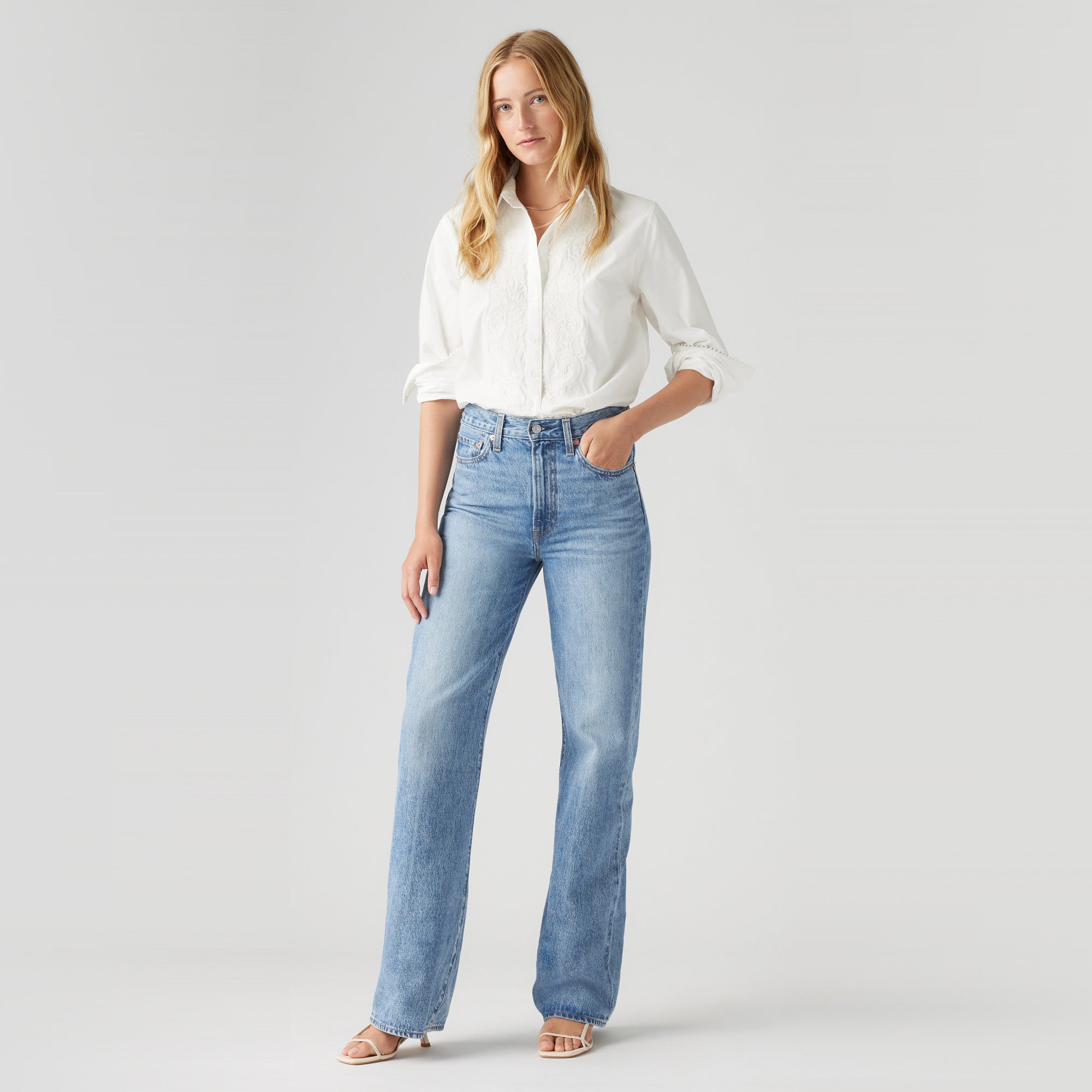 Ribcage Wide-Leg Jeans – Style the Not The Same Wash