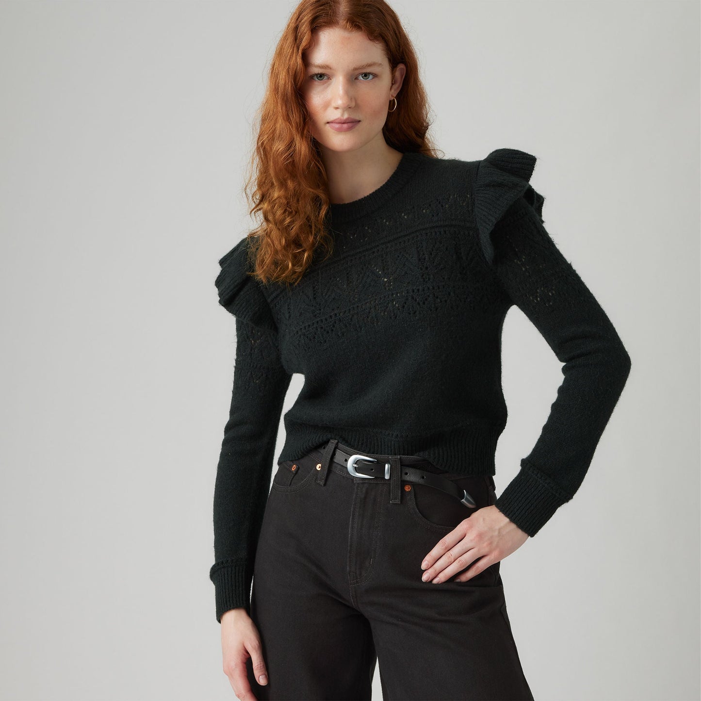 Levi's® Women's Shane Flutter Sleeve Sweater