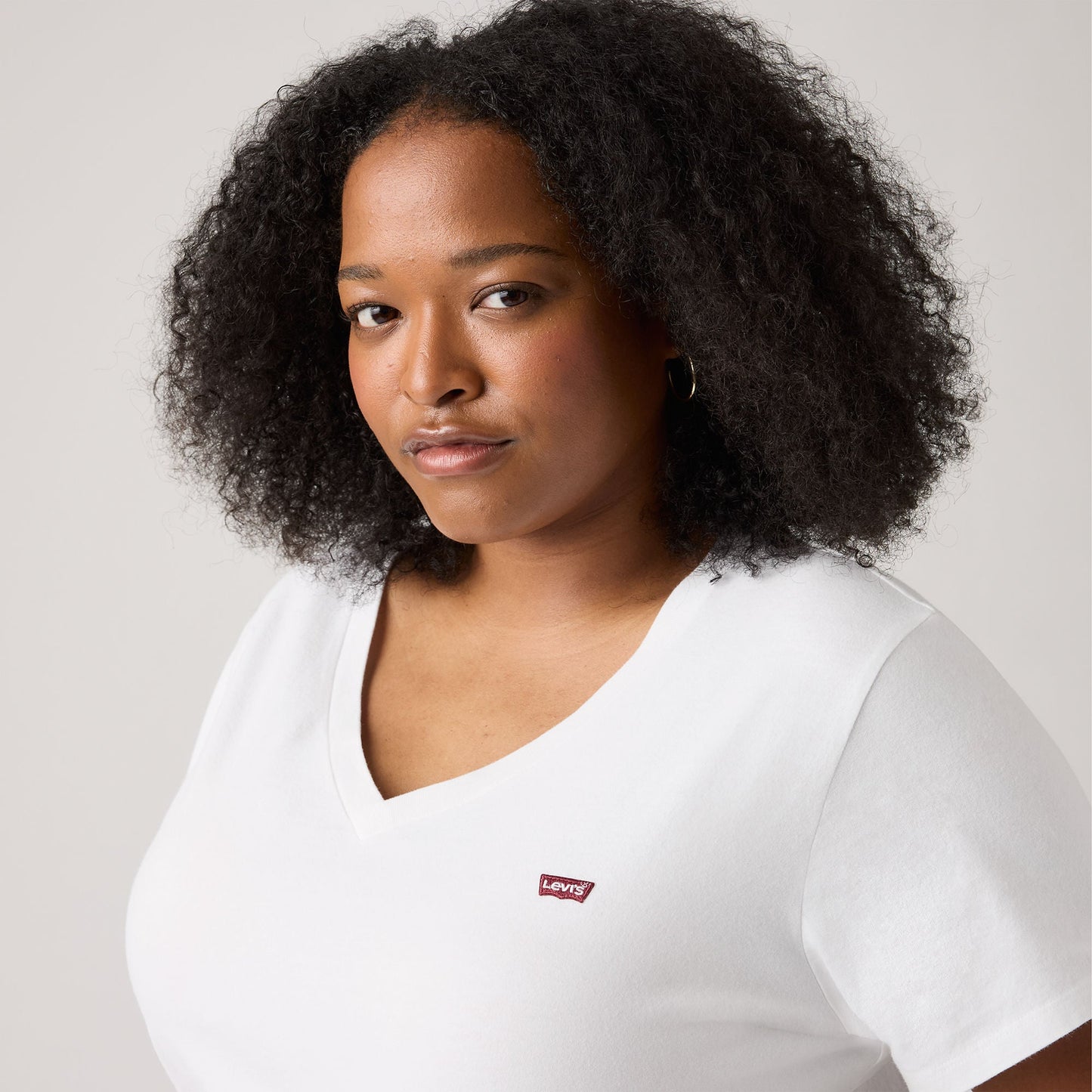 Levi's® Women's V-Neck T-Shirt (Plus Size)