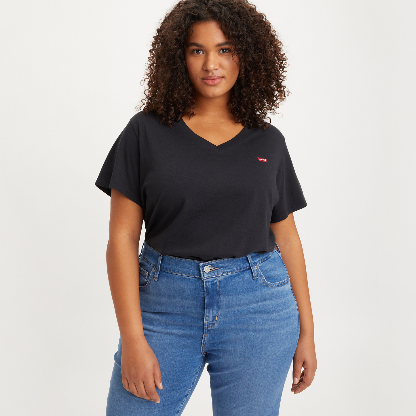 Levi's® Women's V-Neck T-Shirt (Plus Size)