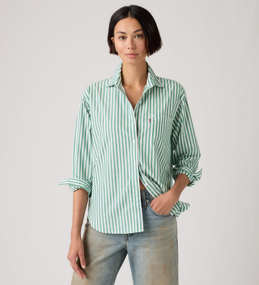Main 3 - Levi's® Women's Harlie Boyfriend Shirt - 001HM0015