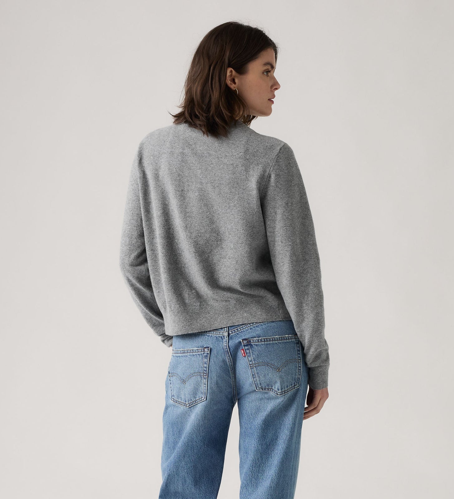 Main 3 - Levi's® Women's Supersoft Crewneck Cardigan - 0037P0001