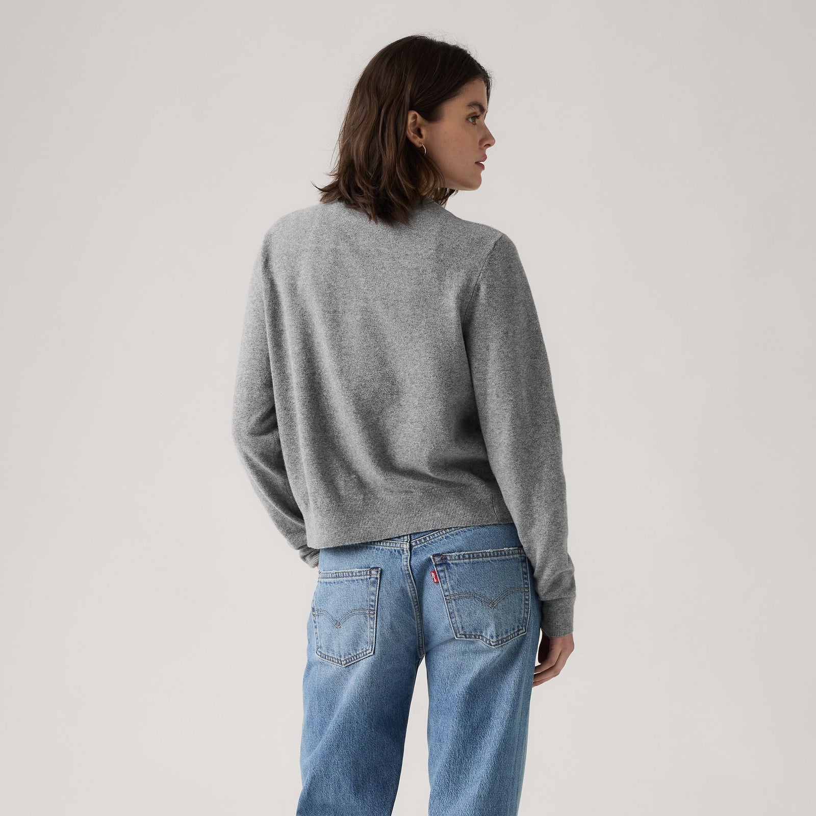 Main 3 - Levi's® Women's Supersoft Crewneck Cardigan - 0037P0001