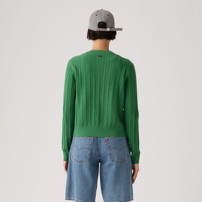 Thumbnail 2 - Levi's® Women's Supersoft Crewneck Cardigan - 0037P0017