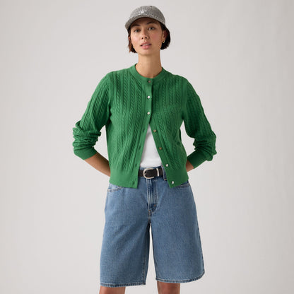 Thumbnail 3 - Levi's® Women's Supersoft Crewneck Cardigan - 0037P0017