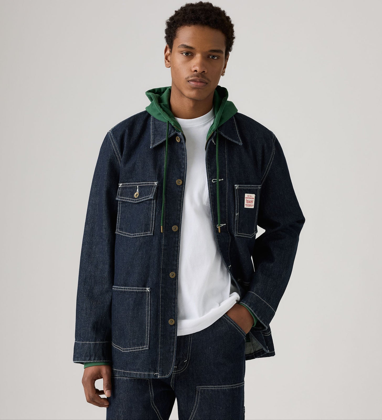 Main 3 - Levi's® Men's Berkley Chore Coat - 003B00000