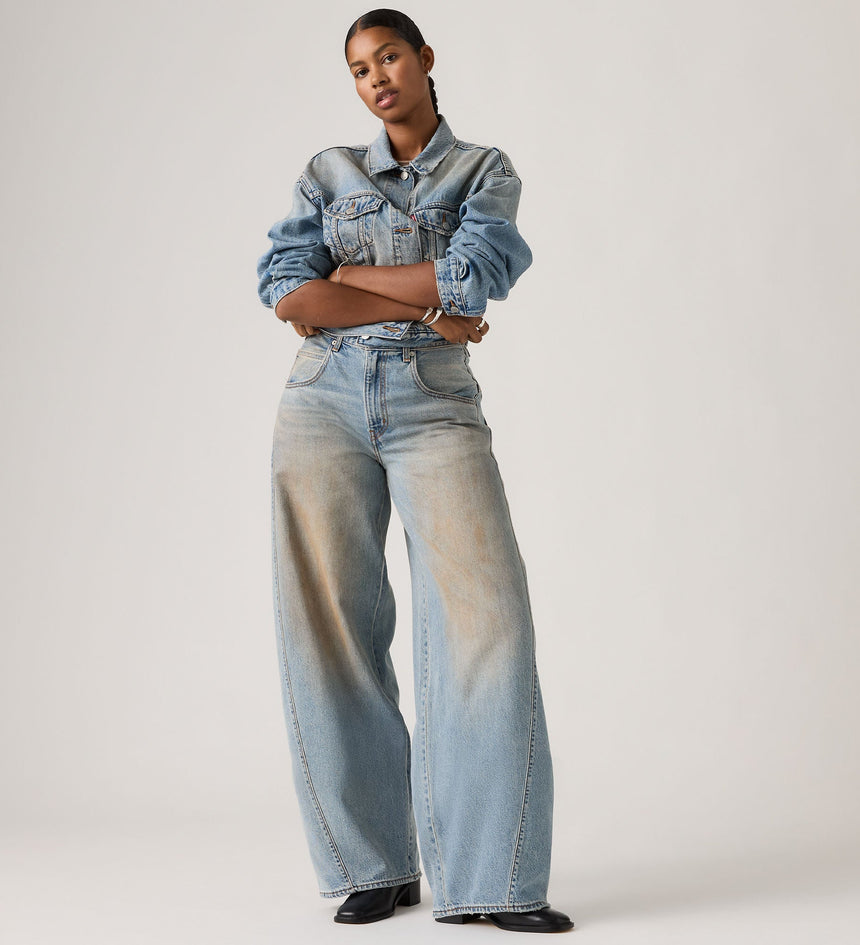 Main 4 - Levi's® Women's Super Baggy Barrel Jeans - 003NF0005