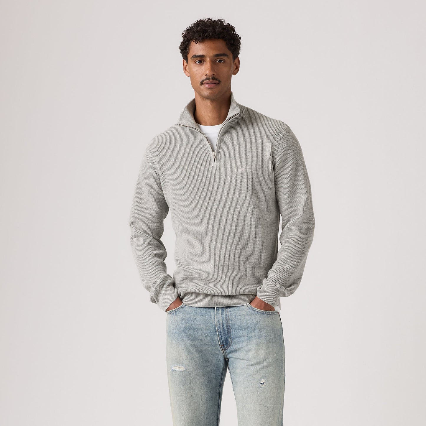 Levi's® Men's Housemark Quarter Zip Sweater