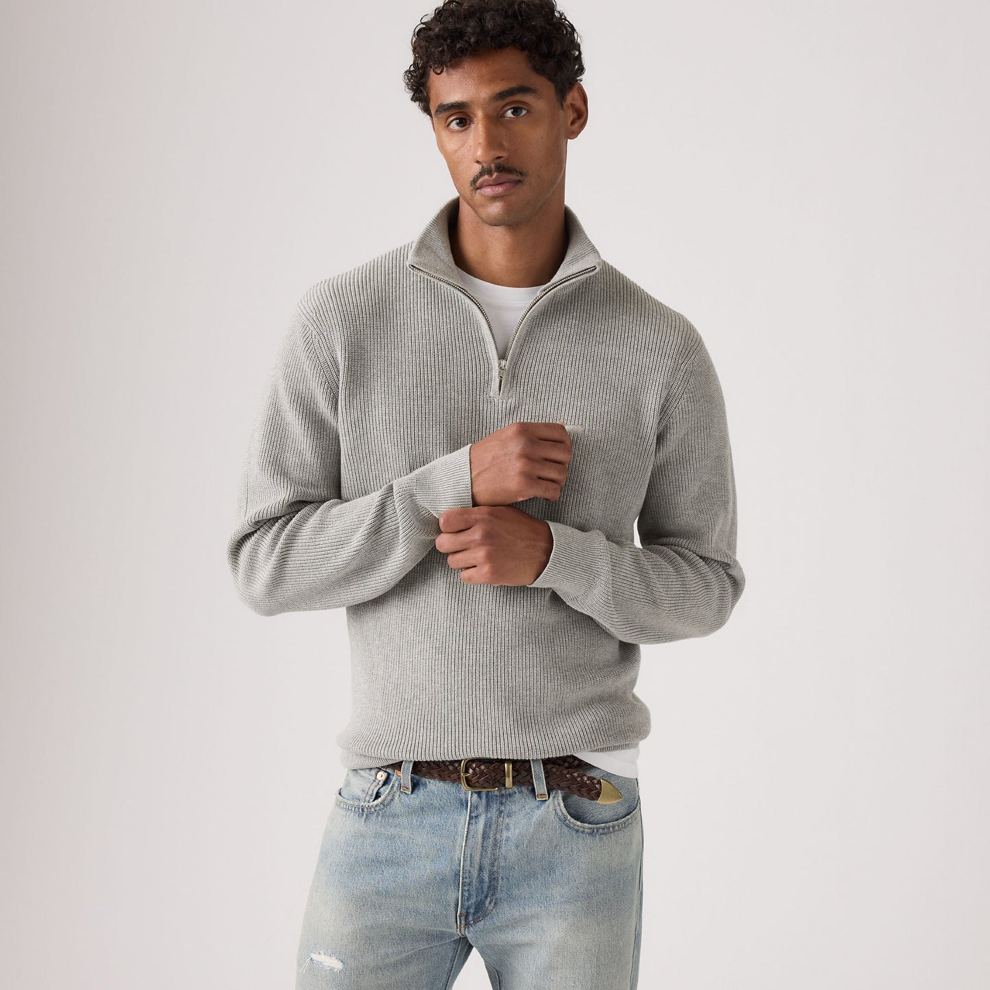Levi's® Men's Housemark Quarter Zip Sweater