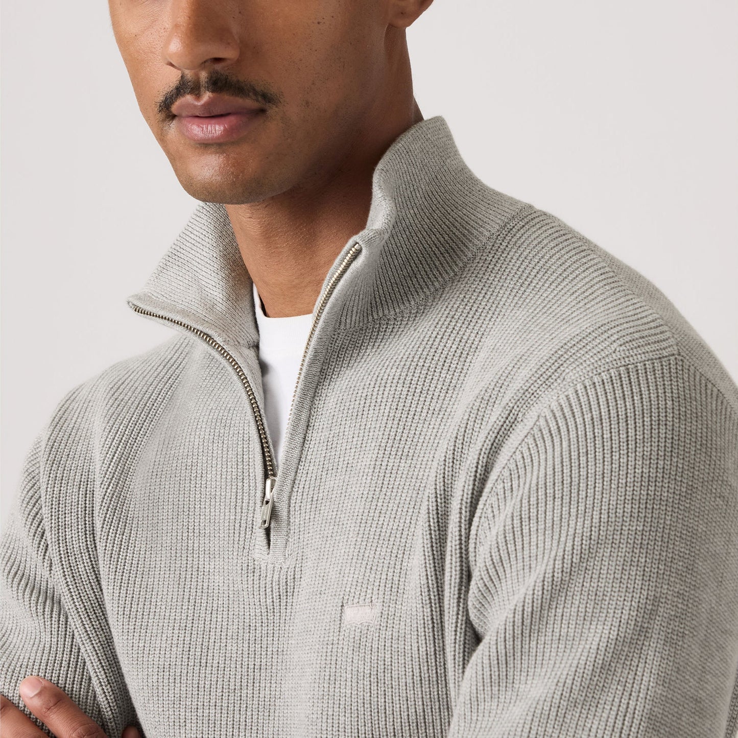 Levi's® Men's Housemark Quarter Zip Sweater