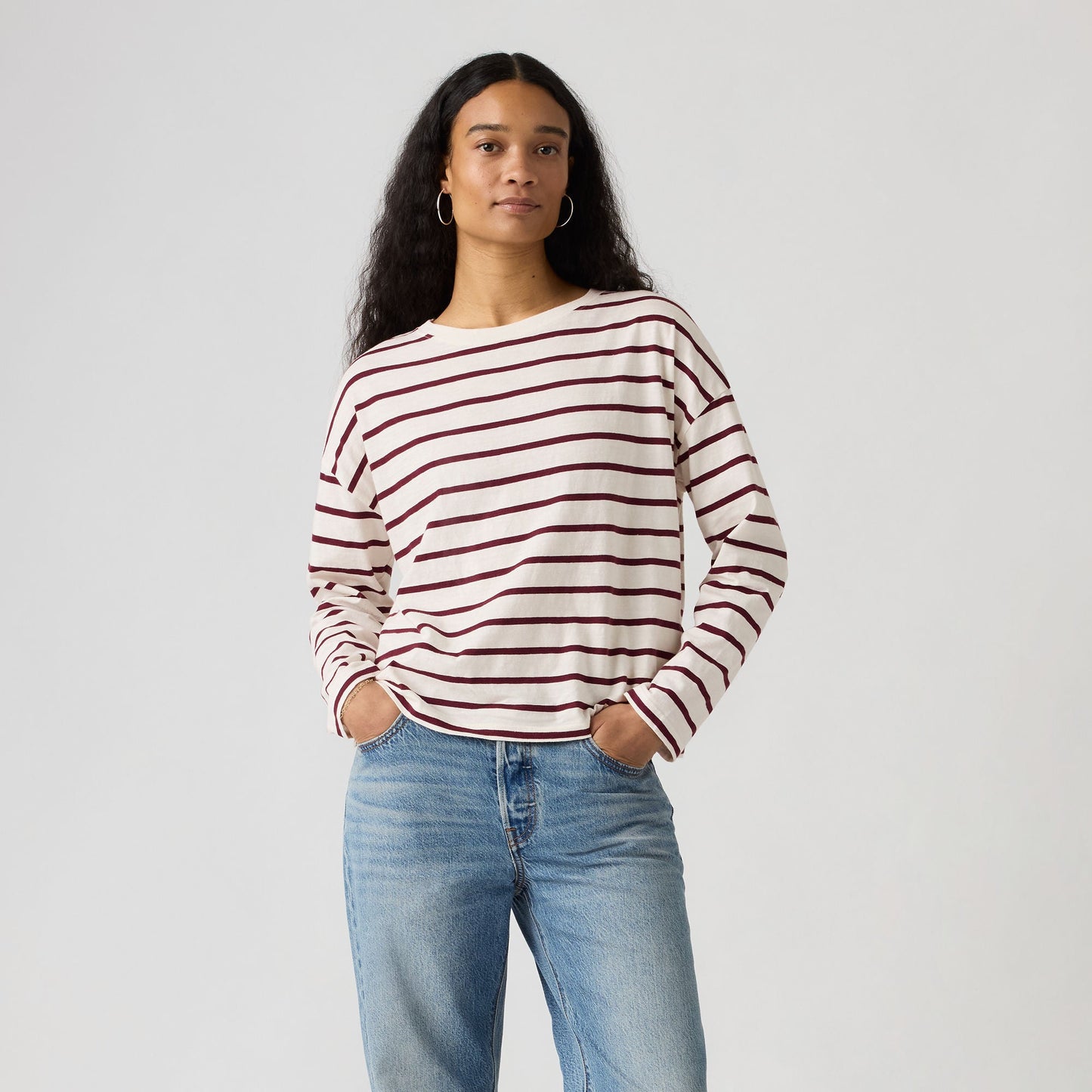 Levi's® Women's Julie Slub Long-Sleeve Tee
