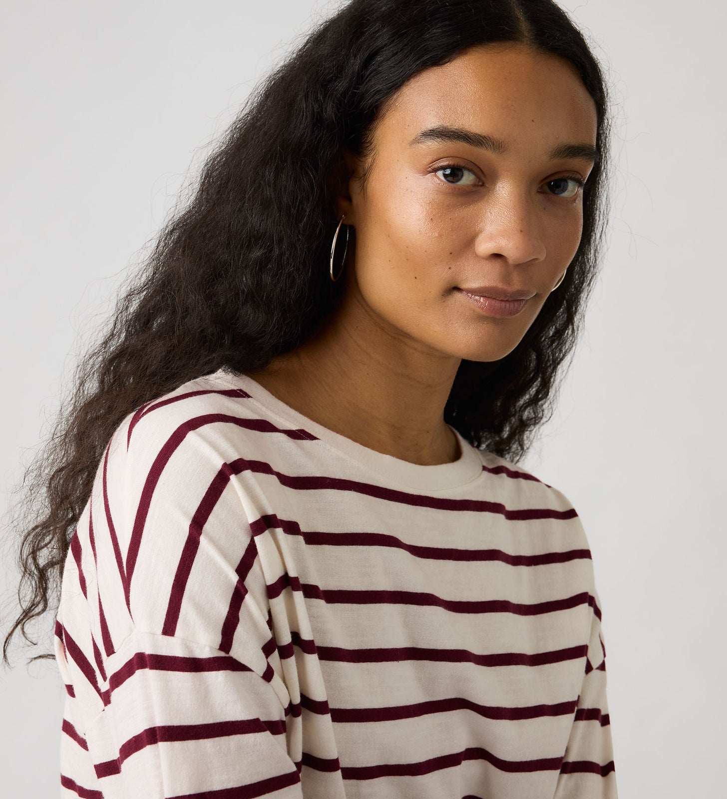 Main 4 - Levi's® Women's Julie Slub Long-Sleeve Tee - 005JU0006