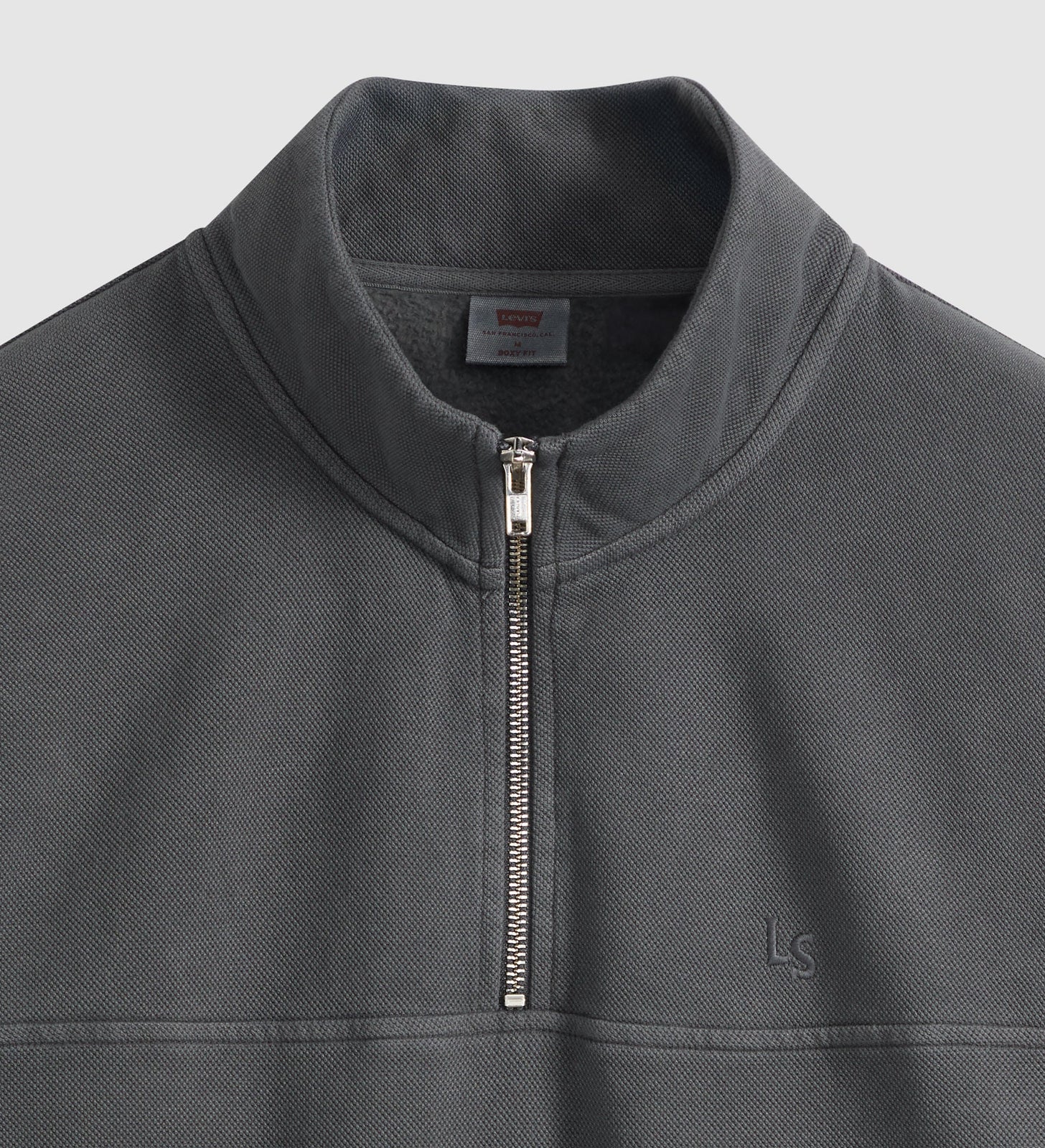 Main 6 - Levi's® Men's Marina Quarter-Zip Sweatshirt - 005K10004