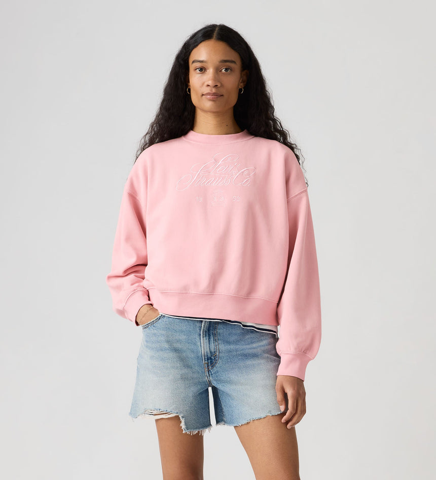 Main 1 - Levi's® Women's Graphic Vintage Boxy Sweatshirt - 005OZ0014