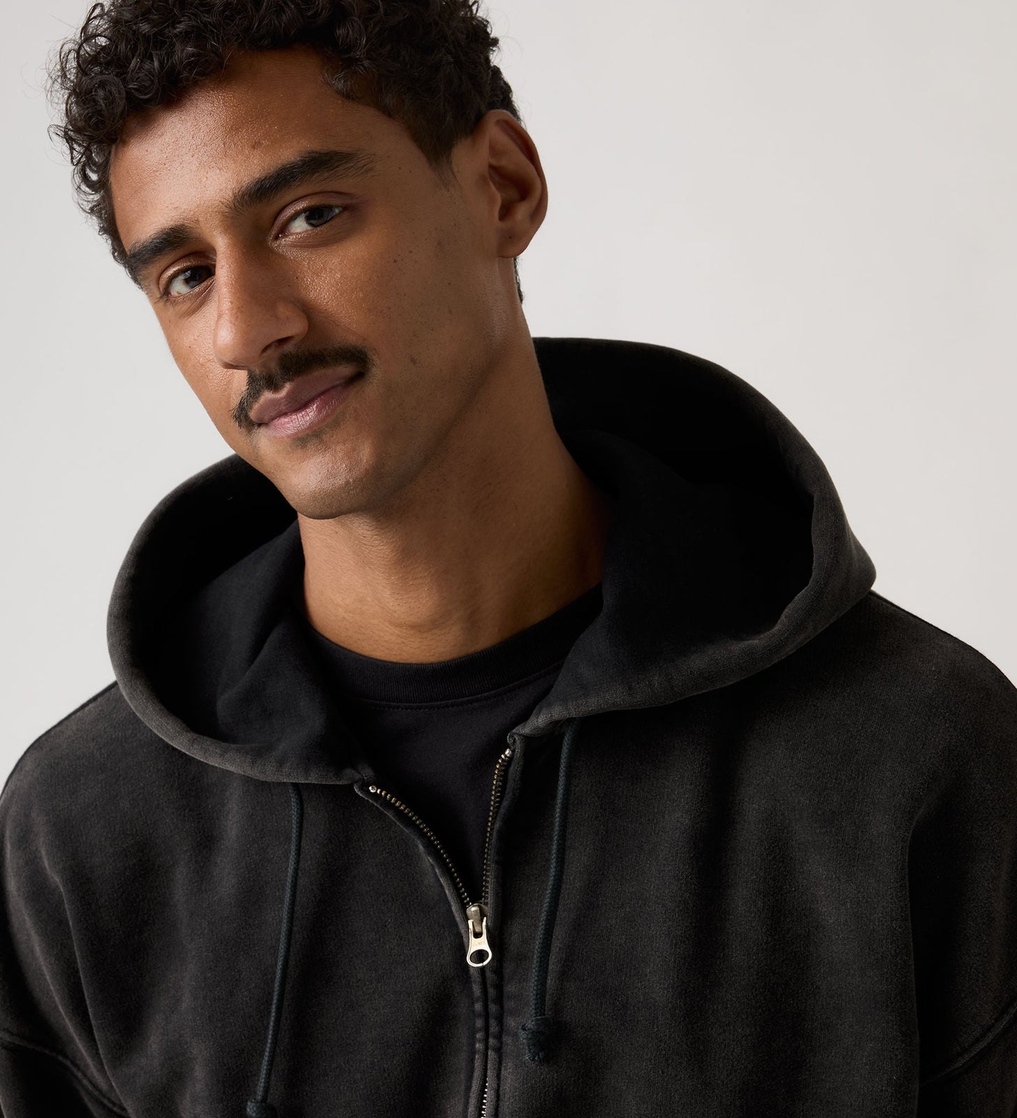 Main 4 - Levi's® Men's Hayes Boxy Full-Zip Sweatshirt - 005PJ0000