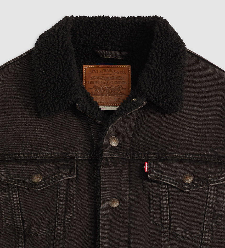 Main 6 - Levi's® Men's Type III Sherpa Trucker Jacket - 163650291