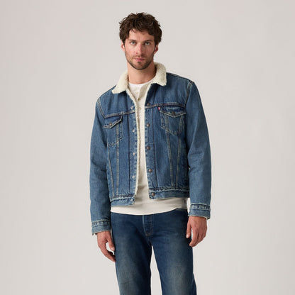 Thumbnail 1 - Levi's® Men's Type III Sherpa Trucker Jacket - 163650292