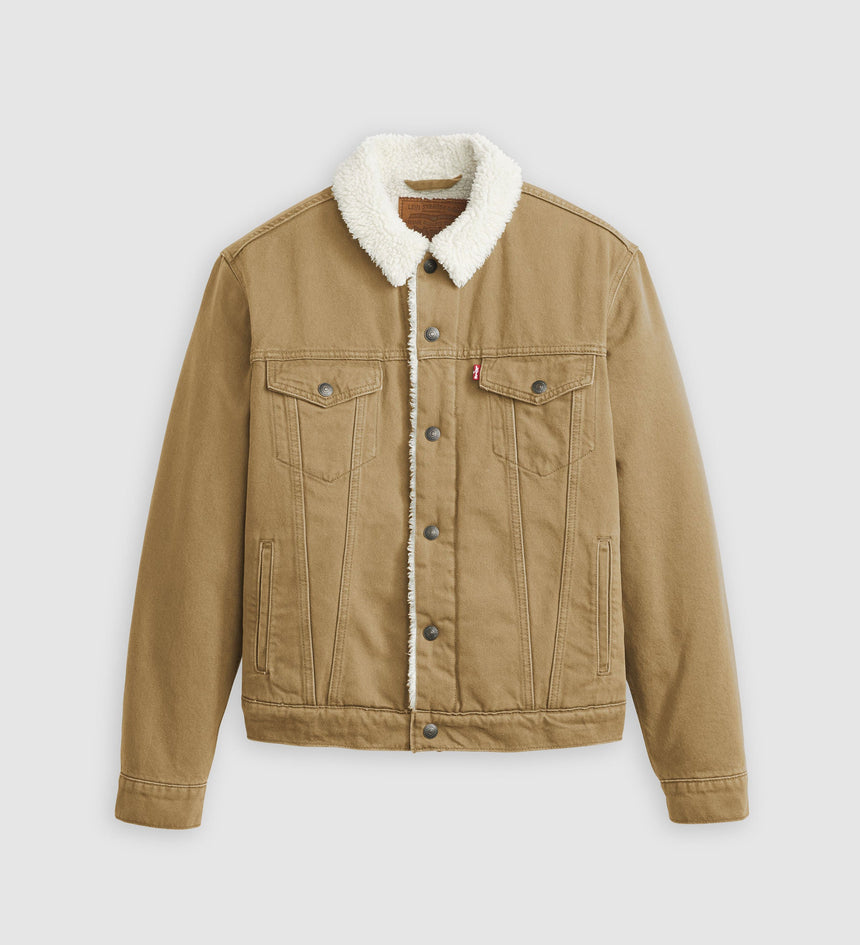 Main 5 - Levi's® Men's Type III Sherpa Trucker Jacket - 163650305