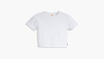 Front view of Levi’s Men’s 468 Stay Loose Shorts, white