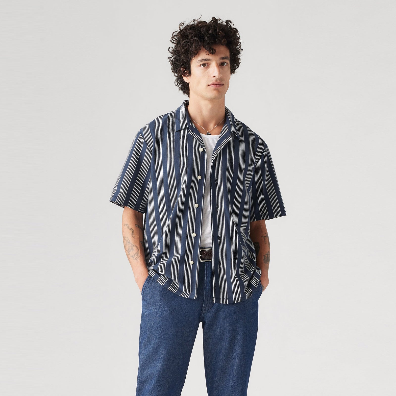 Main 1 - Levi's® Men's Knit Camp Shirt SCL - 