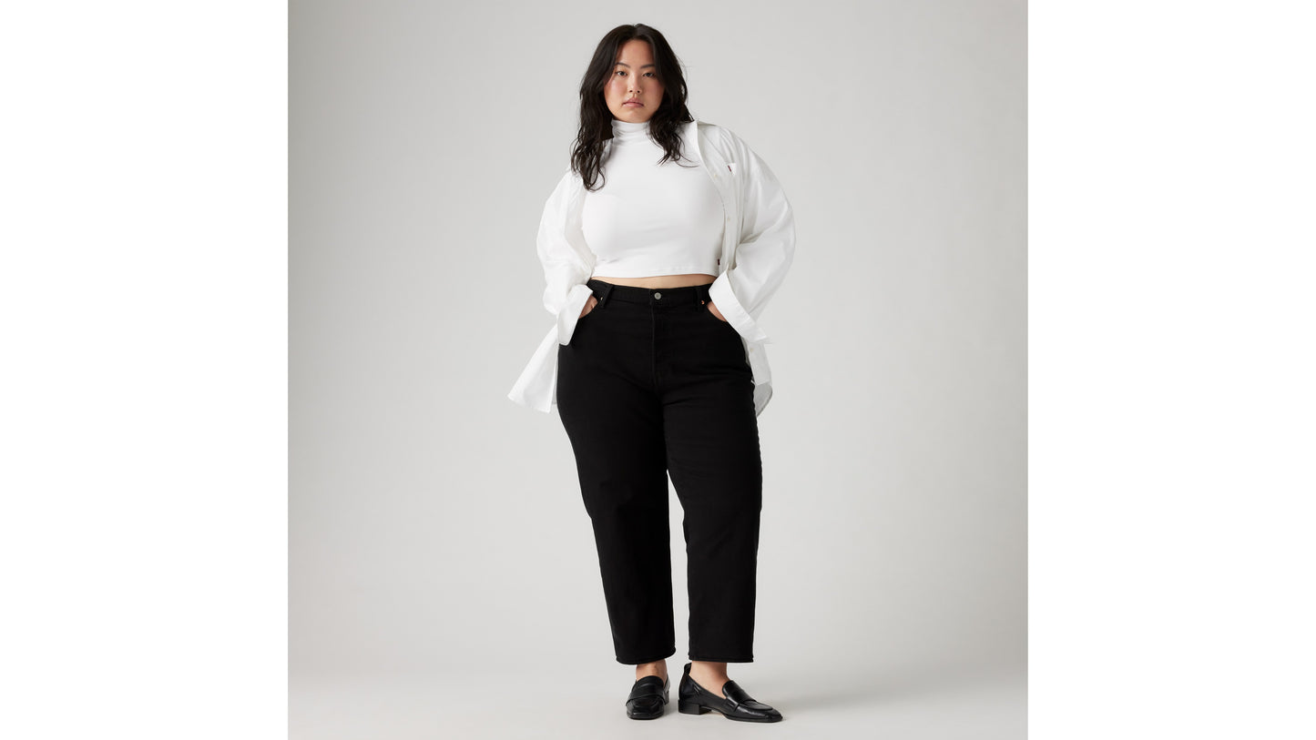 Levi’s® Women's Ribcage Straight Ankle Jeans (Plus Size)