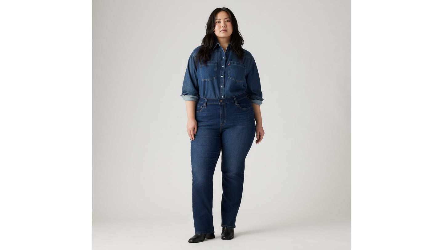 Levi’s® Women's 724 High-Rise Slim Straight Jeans (Plus Size)