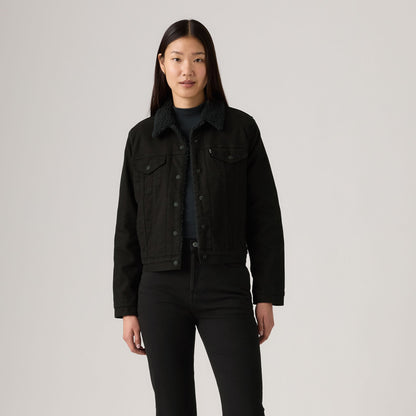 Thumbnail 1 - Levi’s® Women's Original Sherpa Trucker Jacket - 361360020